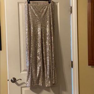 Sequined pants